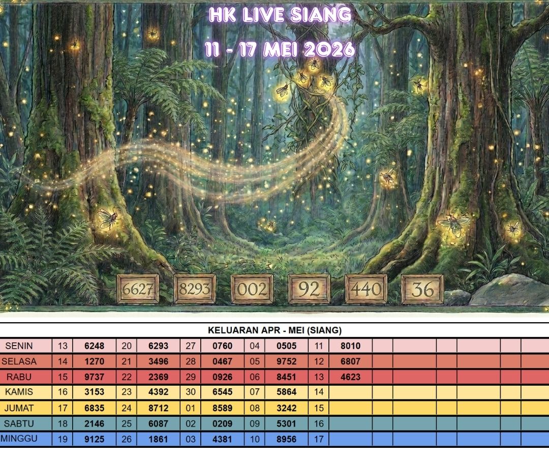 HK LIVE SIANG 11 - 17 MEI 2026
