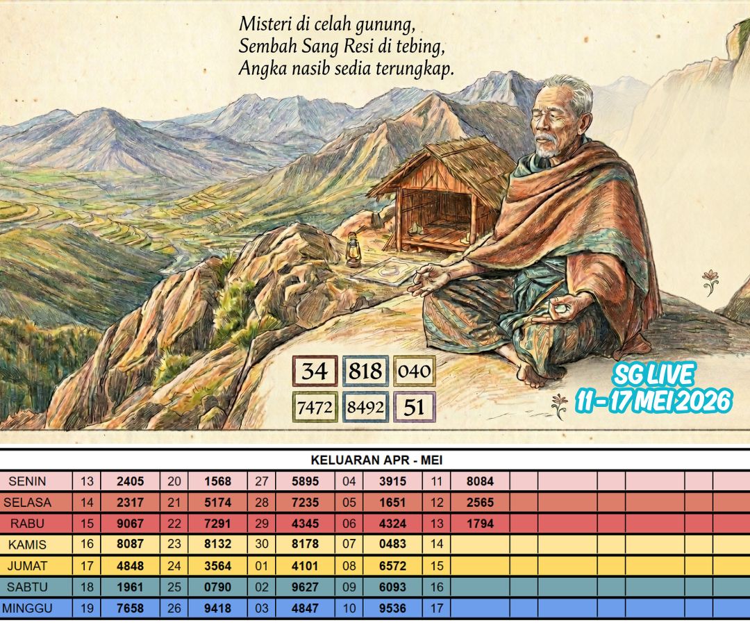 SG LIVE 11 - 17 MEI 2026