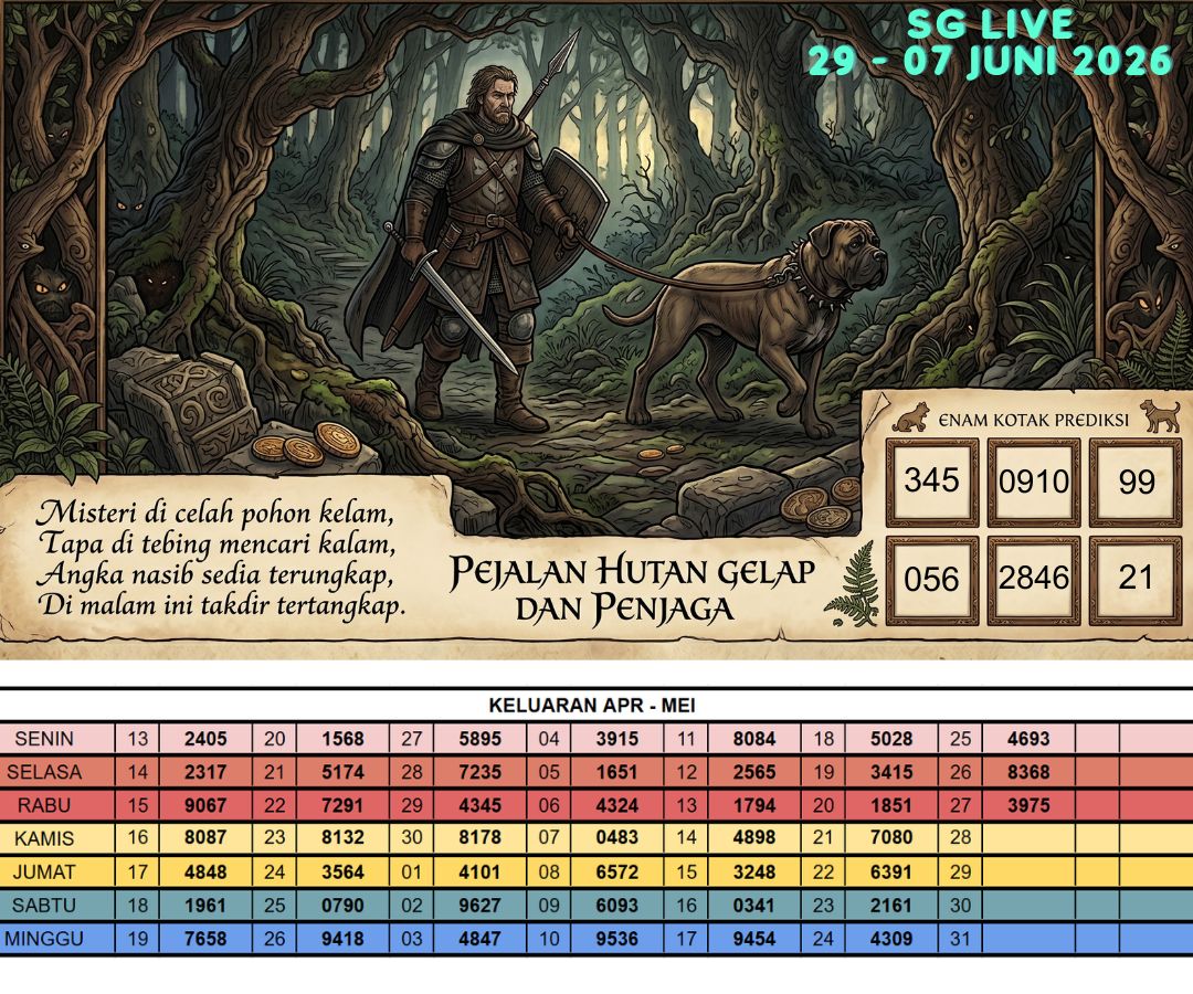 SG LIVE 29 - 07 JUNI 2026