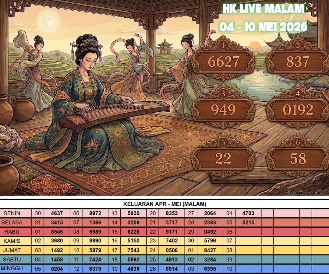 HK LIVE MALAM 04 - 10 MEI 2026