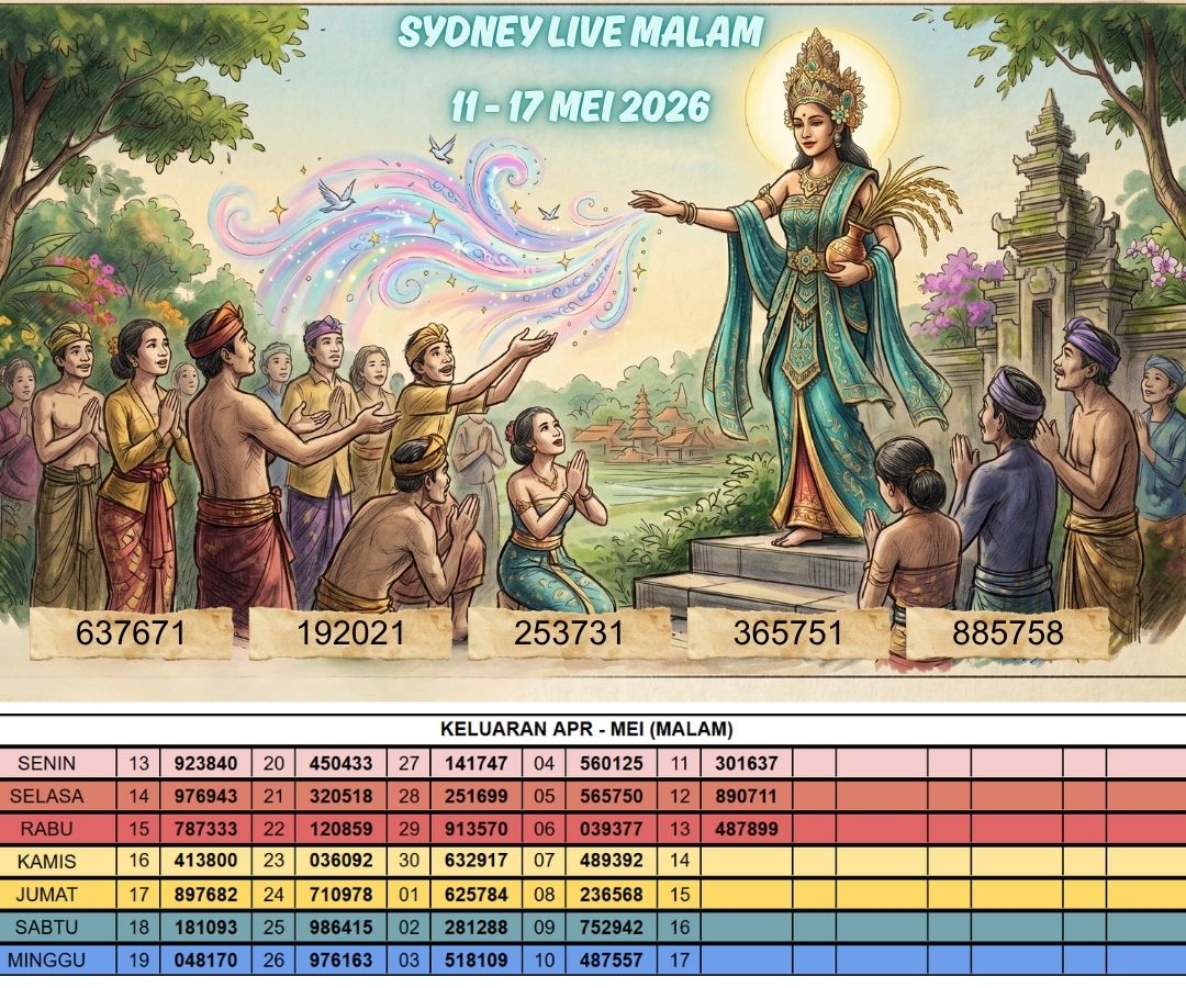 SYDNEY LIVE MALAM 11 - 17 MEI 2026